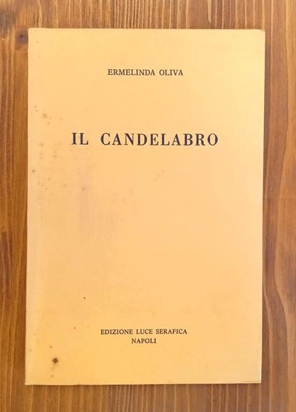 Il candelabro - Ermelinda Oliva - copertina