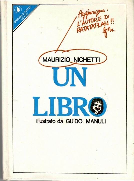 Un Libro - Maurizio Nichetti - copertina