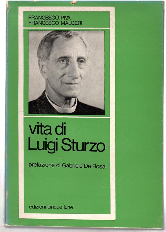 Vita Di Luigi Sturzo - Francesco Piva - copertina