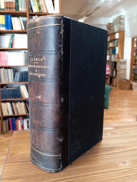 Traité de géométrie analytique à deux dimensions (sections coniques) + (courbes planes) destiné à faire suite au traité des sections coniques (2 voll. in 1) - copertina