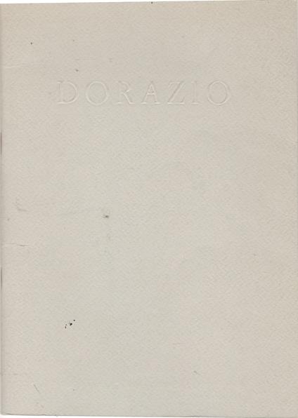 Dorazio - Piero Dorazio - copertina