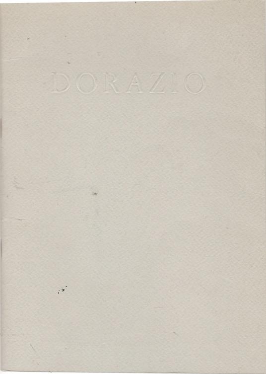 Dorazio - Piero Dorazio - copertina
