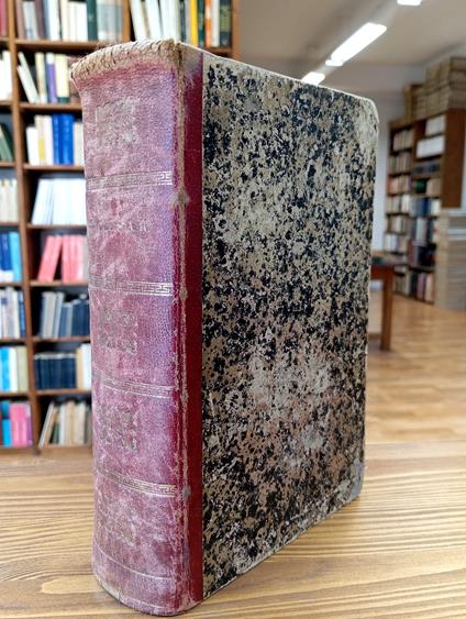 Caius Julius Caesar ad optimas editiones recensitus cum commentario integro Jer. Jac. Oberlini et selectis oudendorpii achainterii variorumque notis curante Aug. Baron [...] Tomus I et II - G. Giulio Cesare - copertina