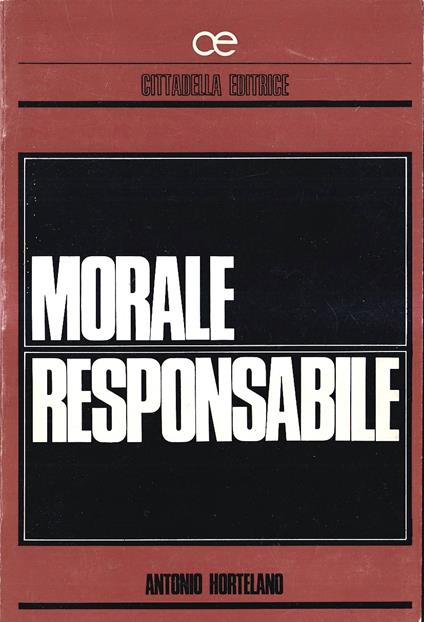 Morale responsabile - Antonio Hortelano - copertina