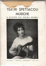 Teatro Spettacoli Musiche a Milano Nei Secoli Scorsi