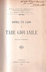 Sopra un caso di tabe giovanile (malattia di Friedreich)