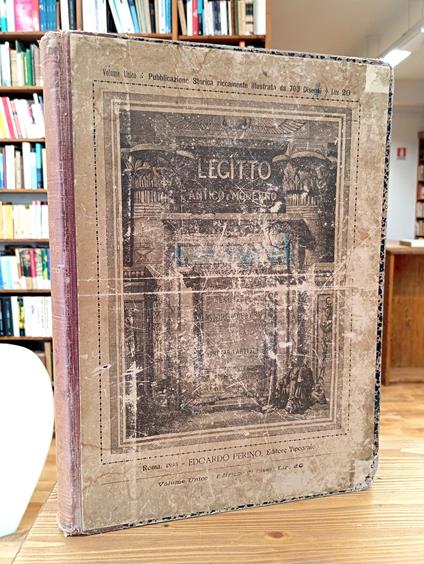 L' Egitto antico e moderno illustrato dai primarii artisti (Volume unico) - Giorgio Ebers - copertina