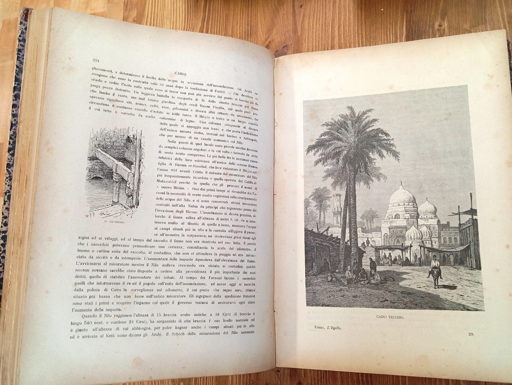 L' Egitto antico e moderno illustrato dai primarii artisti (Volume unico)