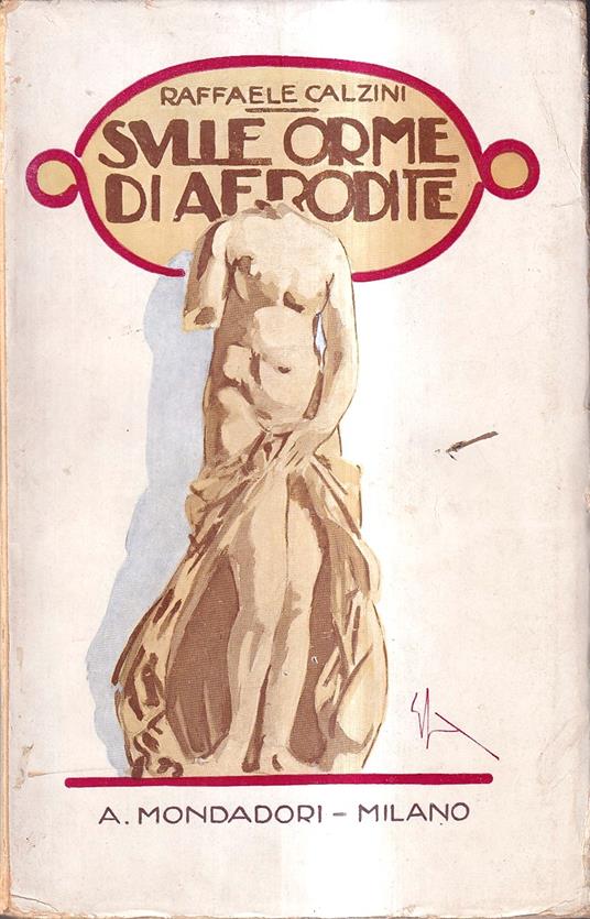 Sulle orme di Afrodite - Raffaele Calzini - copertina