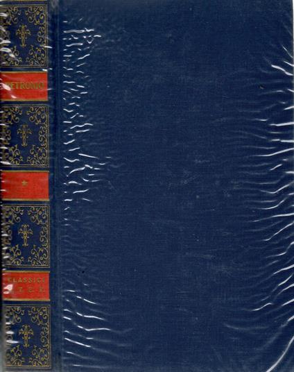 Satyricon - Arbitro Petronio - copertina