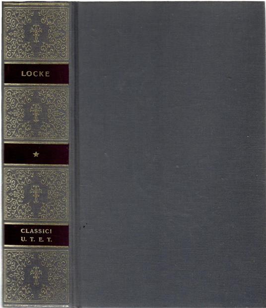 Saggio Sull'intelletto Umano - John Locke - copertina