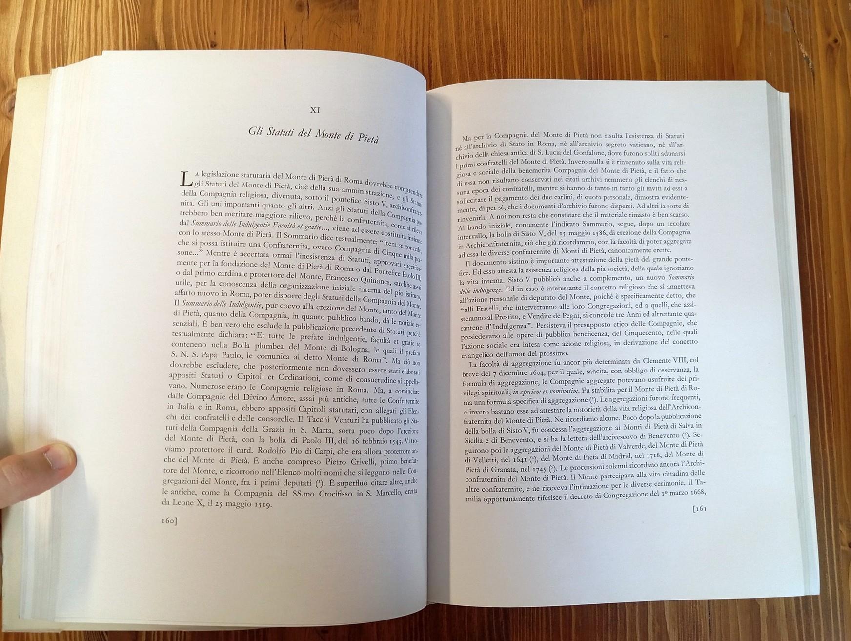 Il Sacro Monte di Pietà di Roma e le sue amministrazioni (1539-1874)
