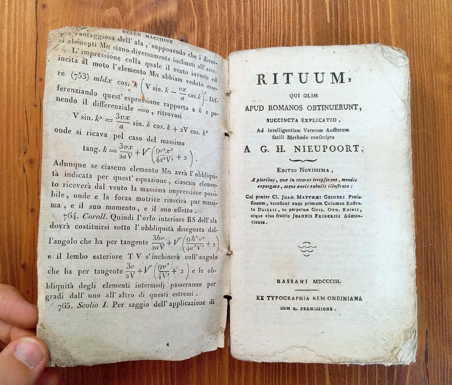 Rituum, qui olim apud Romanos obtinuerunt, succincta explicatio, ad intelligentiam veterum auctorum facili methodo conscripta a G.H. Nieupoort