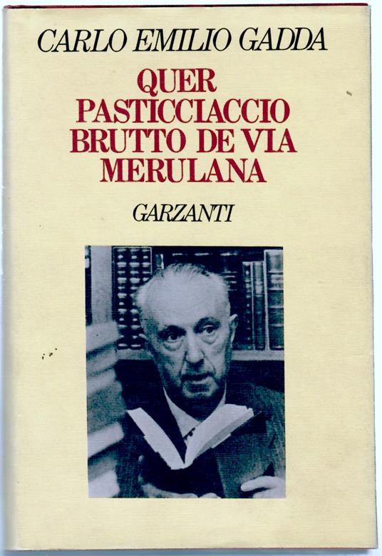 Quer pasticciaccio brutto de via Merulana - Carlo Emilio Gadda - copertina