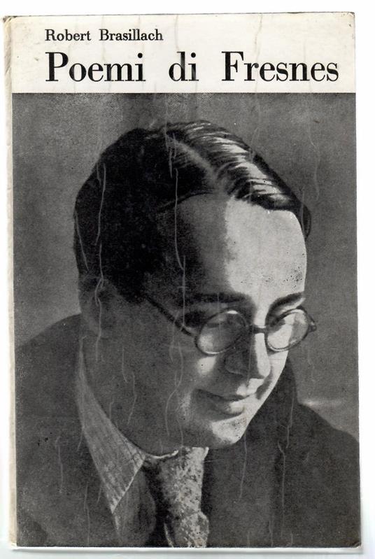 Poemi di Fresnes - Robert Brasillach - copertina