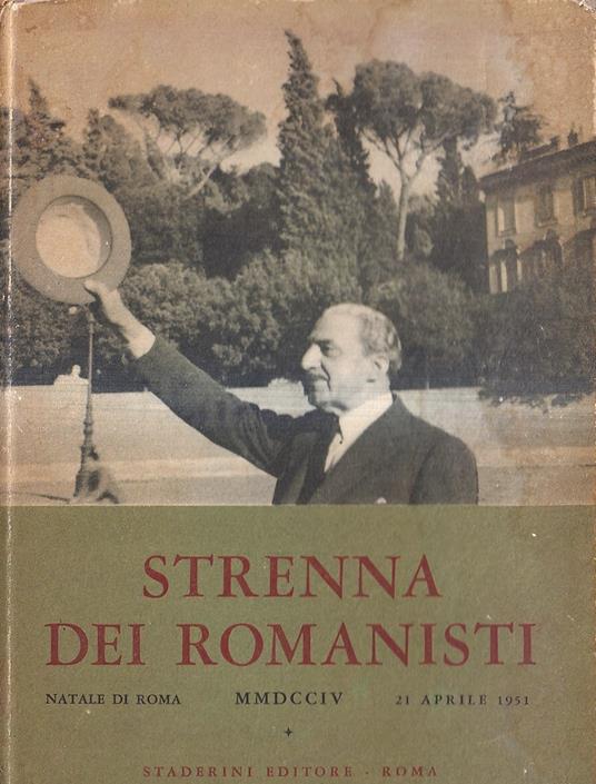 Strenna dei Romanisti – 21 aprile 1951 (TRILUSSA) - copertina