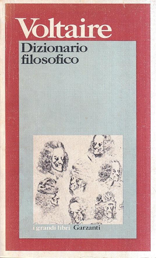 Dizionario filosofico - Voltaire - copertina