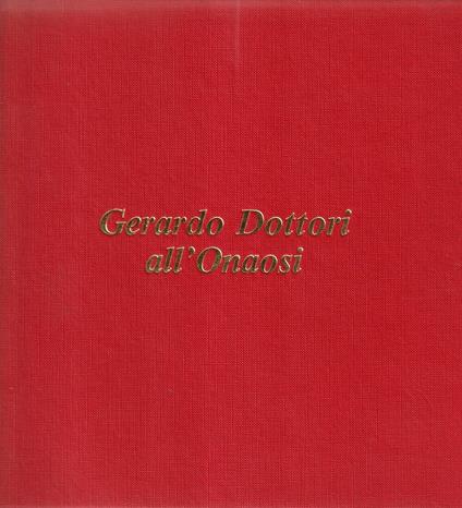 Gerardo Dottori all'Onaosi - Massimo Duranti - copertina