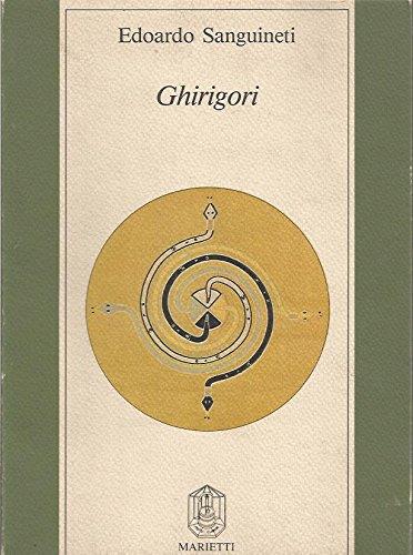 Ghirigori - Edoardo Sanguineti - copertina