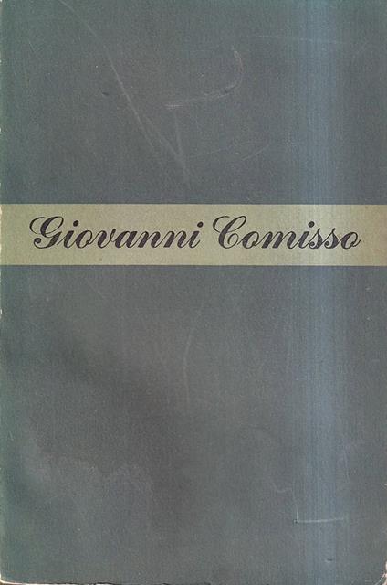 Amori d'Oriente - Giovanni Comisso - copertina