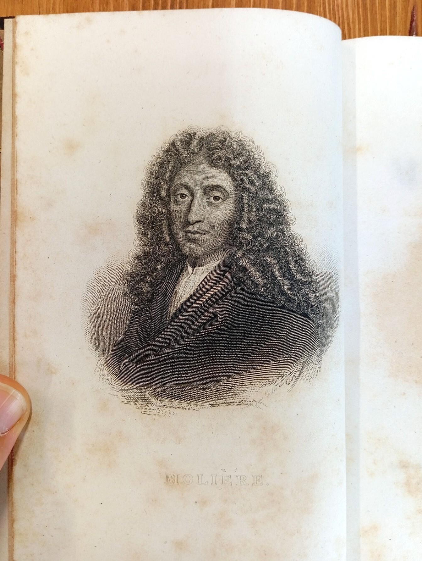 Oeuvres de Molière - avec des notes de tous les commentateurs. Tomes I et II