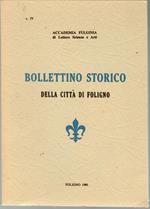Bollettino Storico della città di Foligno. Volume IV, 1980
