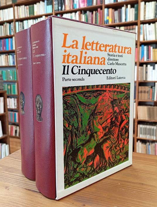 La letteratura italiana. Storia e testi - Vol. IV: Il Cinquecento. Dal Rinascimento alla Controriforma. Tomo I e II - Carlo Muscetta - copertina