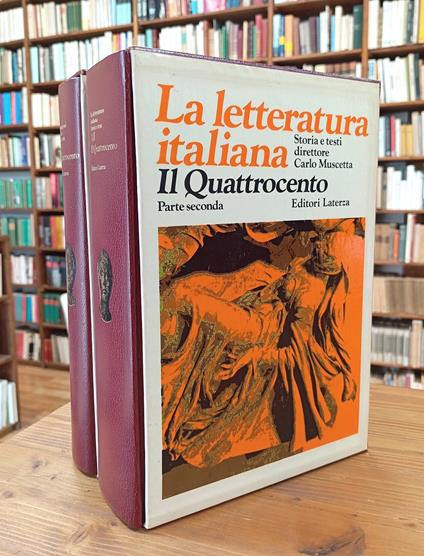 La letteratura italiana. Storia e testi - Vol. III: Il Quattrocento. L'età dell'umanesimo. Tomo I e II - Carlo Muscetta - copertina
