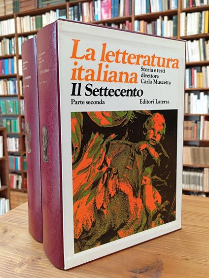 La letteratura italiana. Storia e testi - Vol. VI: Il Settecento. L'Arcadia e l'età delle riforme. Tomo I e II - Carlo Muscetta - copertina