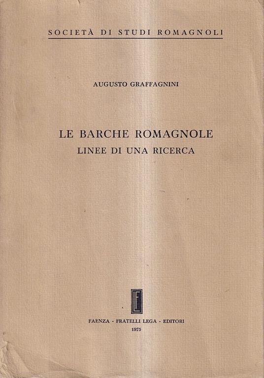 Le barche romagnole. Linee di una ricerca - copertina