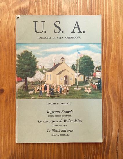 U.S.A. Rassegna di vita americana - Vol. II, numero 7 - copertina