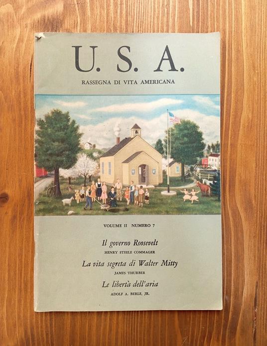 U.S.A. Rassegna di vita americana - Vol. II, numero 7 - copertina
