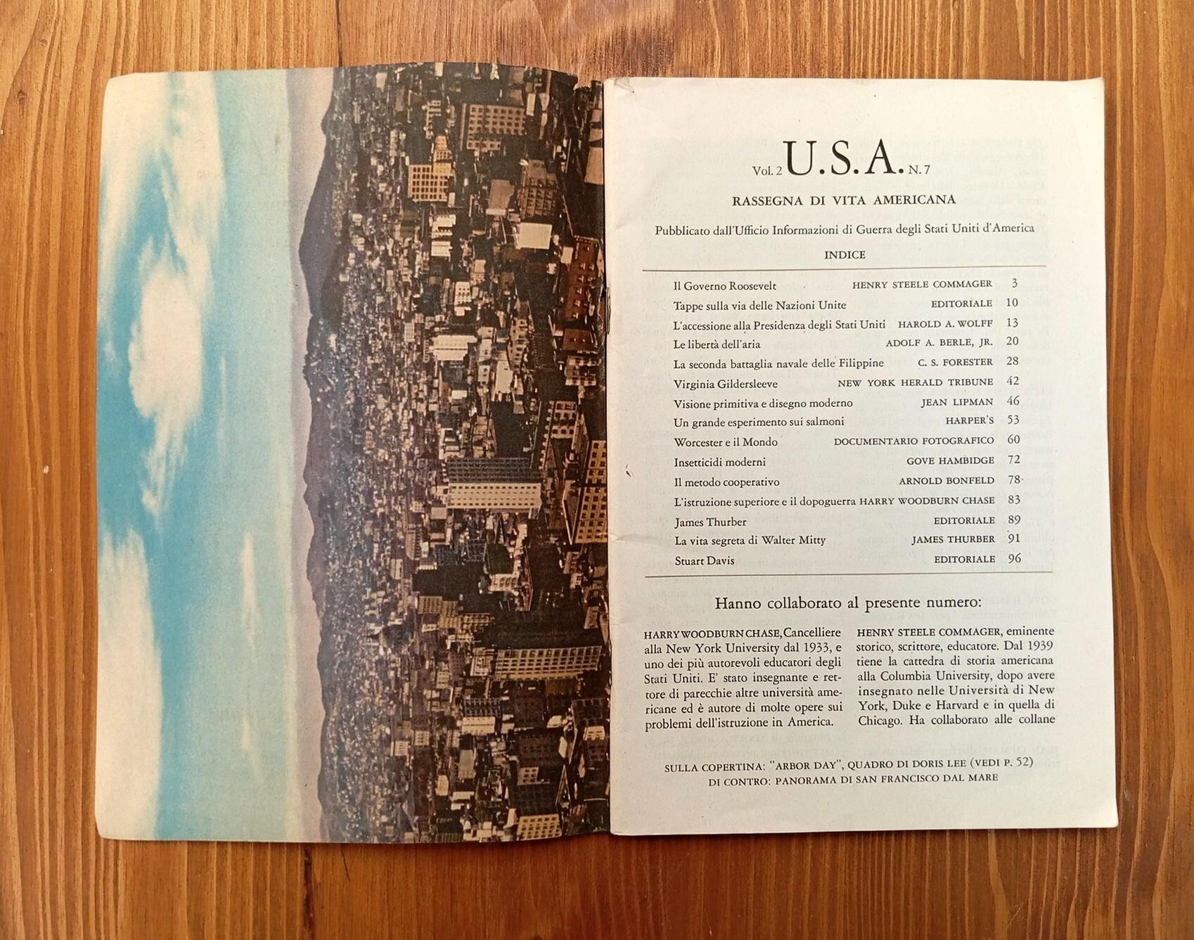U.S.A. Rassegna di vita americana - Vol. II, numero 7