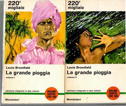 La grande pioggia - Louis Bromfield - copertina