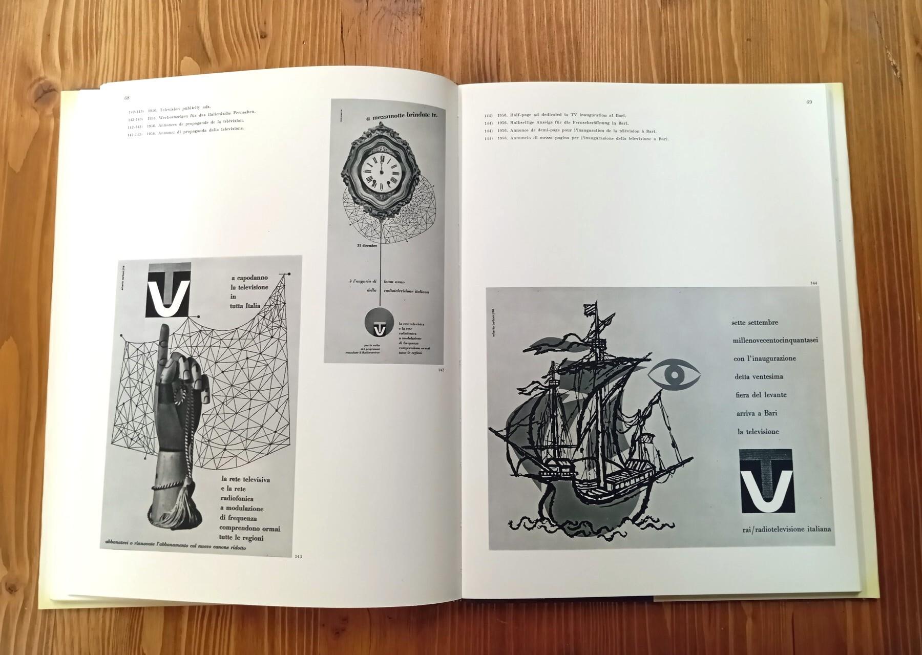 Erberto Carboni. Radio and Television Publicity