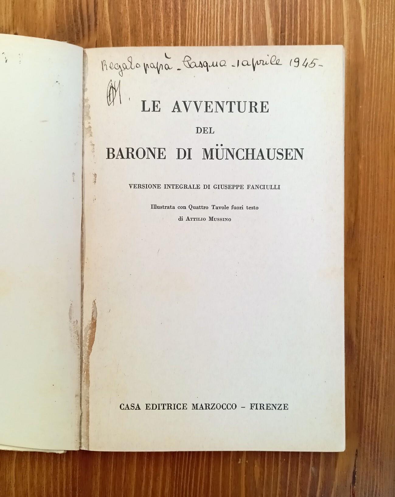 Le avventure del Barone di Münchausen