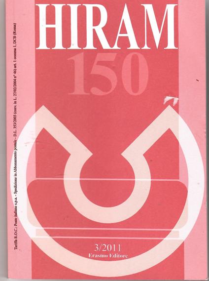 Hiram Rivista del Grande Oriente d'Italia 3/2011 - copertina