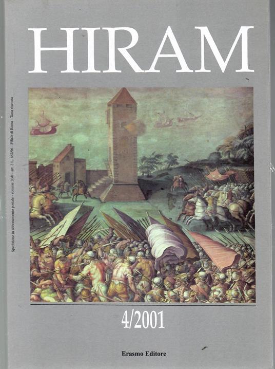 Hiram Rivista del Grande Oriente d'Italia 4/2001 - copertina