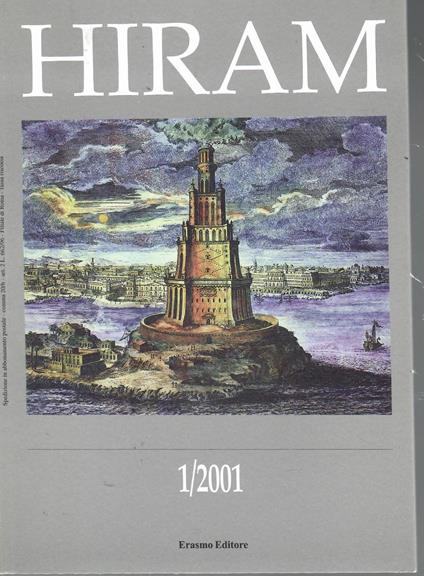 Hiram Rivista del Grande Oriente d'Italia 1/2001 - copertina