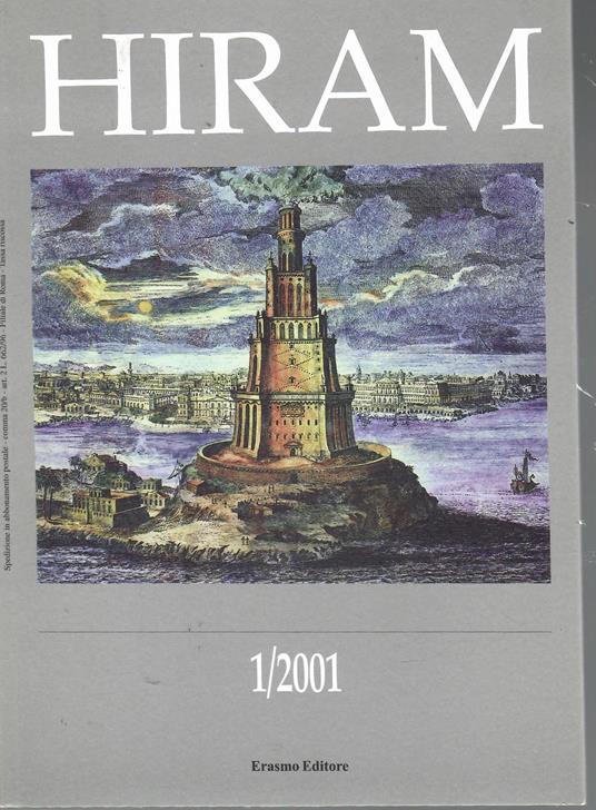 Hiram Rivista del Grande Oriente d'Italia 1/2001 - copertina