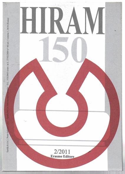 Hiram Rivista del Grande Oriente d'Italia 2/2011 - copertina