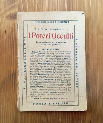 I poteri occulti. Corso razionale per lo sviluppo delle forze psichiche - copertina