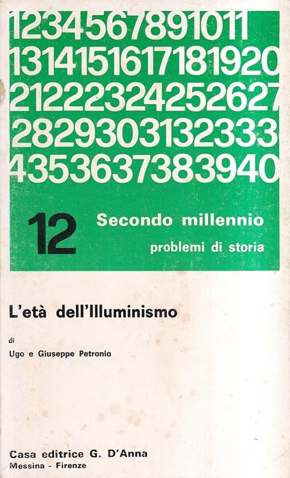 L' età dell'illuminismo - copertina