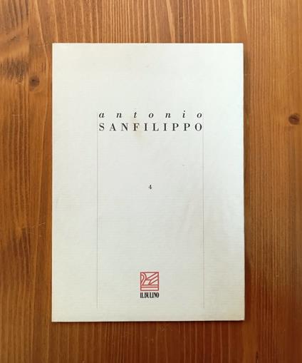 Antonio Sanfilippo - Daniela Fonti - copertina