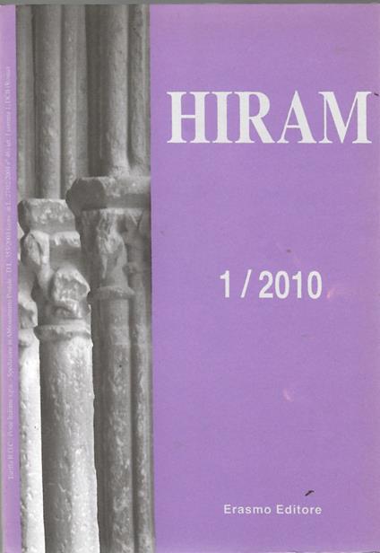 Hiram Rivista del Grande Oriente d'Italia 1/2010 - copertina