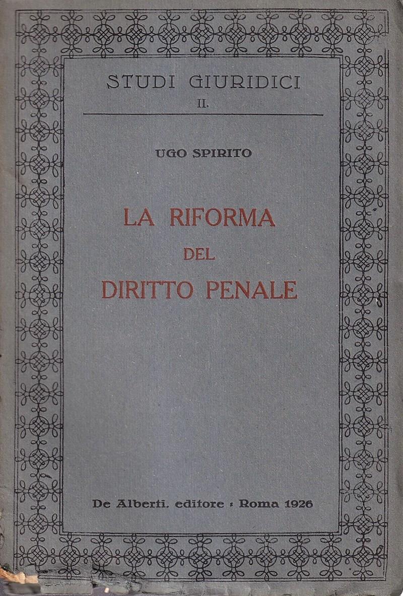 La riforma del diritto penale