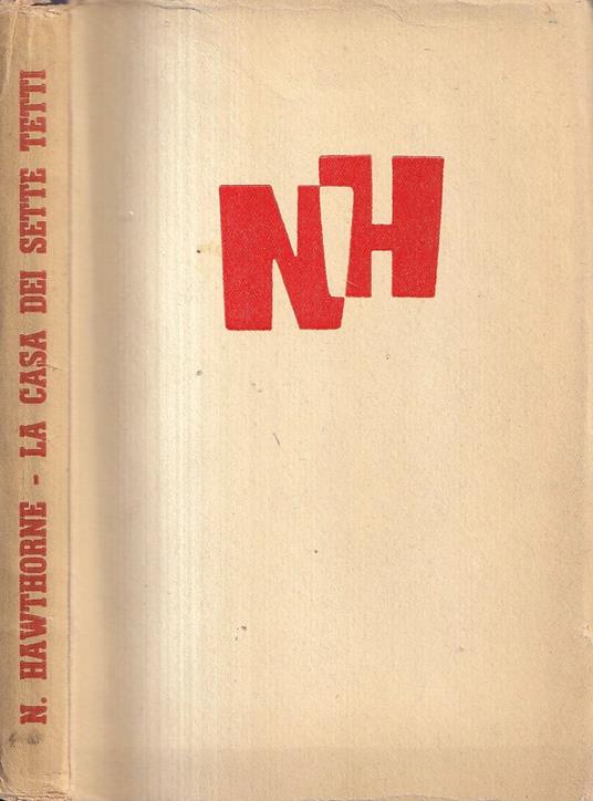 La casa dei sette tetti - Nathaniel Hawthorne - copertina
