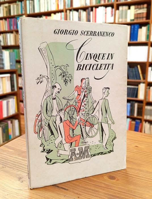Cinque in bicicletta - Giorgio Scerbanenco - copertina