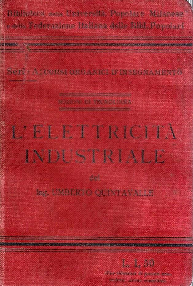 L' elettricità industriale