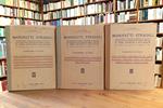 Manufatti stradali. Volume I, II e III (opera completa)